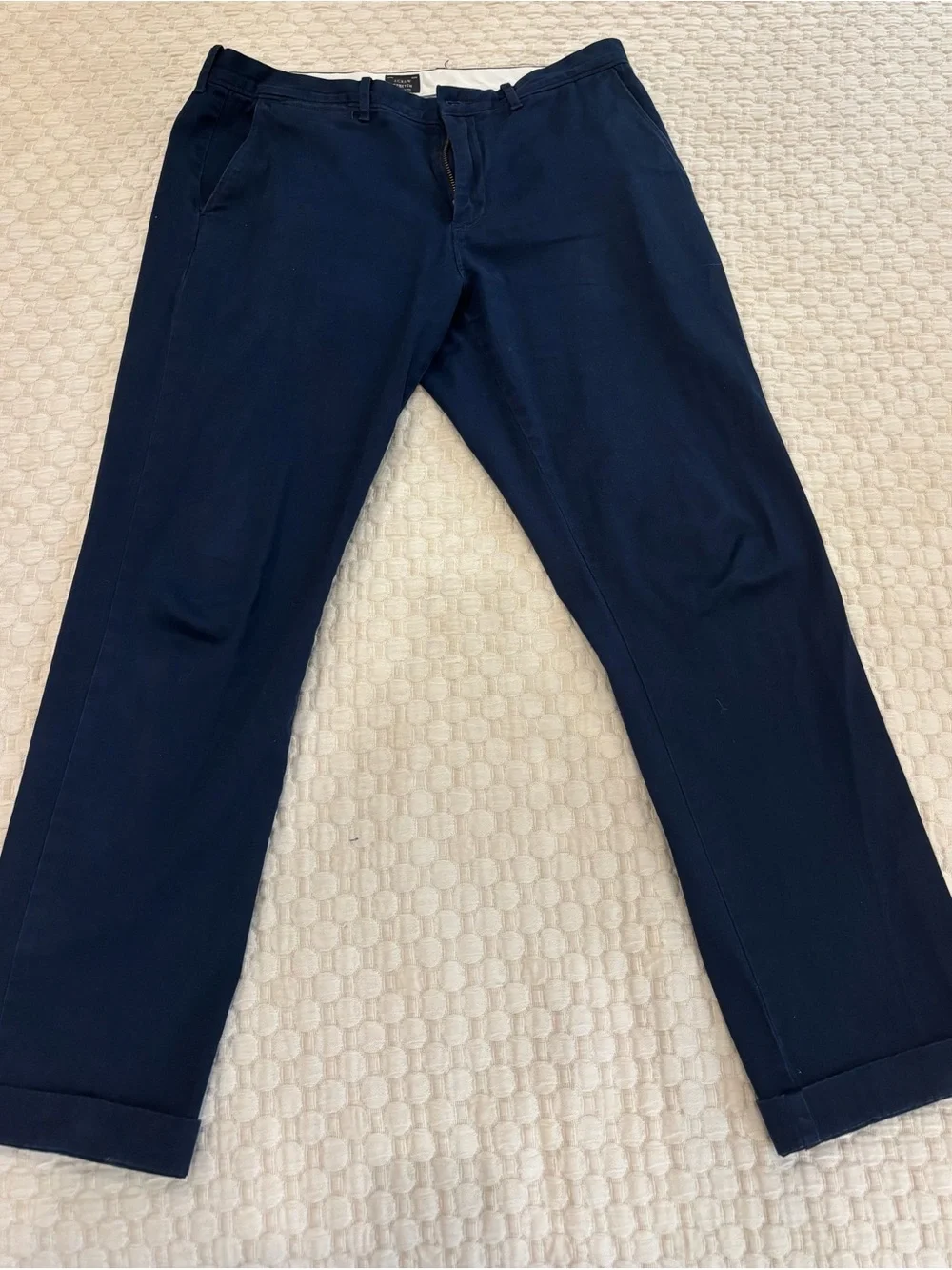 J. Crew 770 Navy Slim Straight Chino Pants